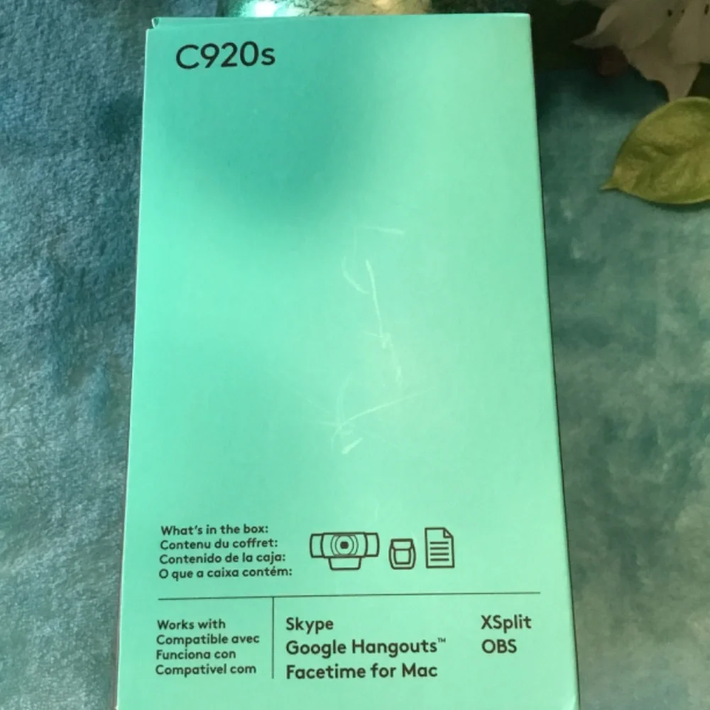 WEBCAM - LOGITECH C920s PRO HD WEBCAM. 1080p 30 fps. PRIVACY SHUTTER.
